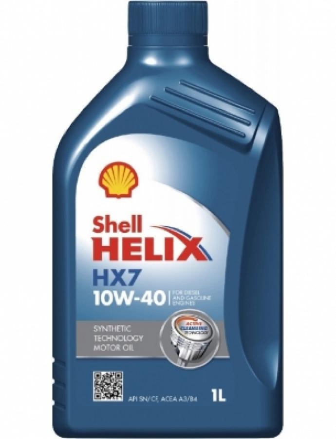 Масло Shell HX7 10W-40 1л