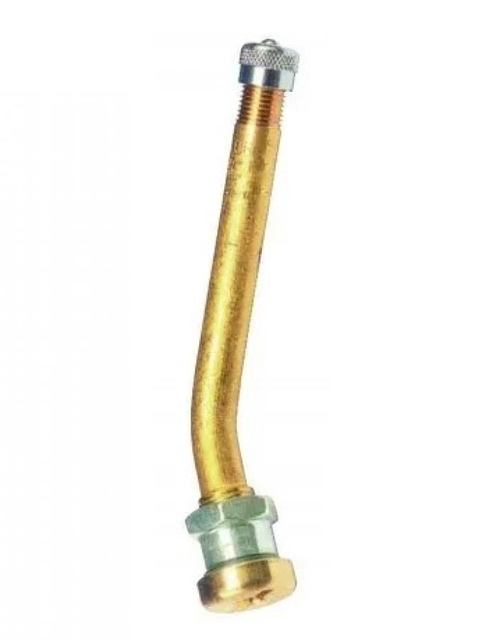 Вентиль бескамерный для грузовых авто 100 MS (V3.20.12), O9,7/30×70 мм, 27°, один изгиб, артикул 5626850