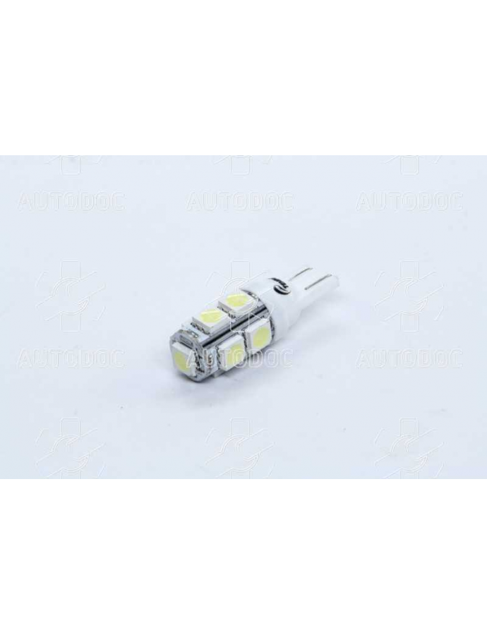 Лампа LED б/ц габарит и панель приборов T10 13SMD W5W 12V WHITE <TEMPEST>