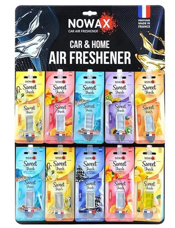 Ароматизатор Sweet Fresh MIX (планшет 40 шт) NOWAX 1 шт