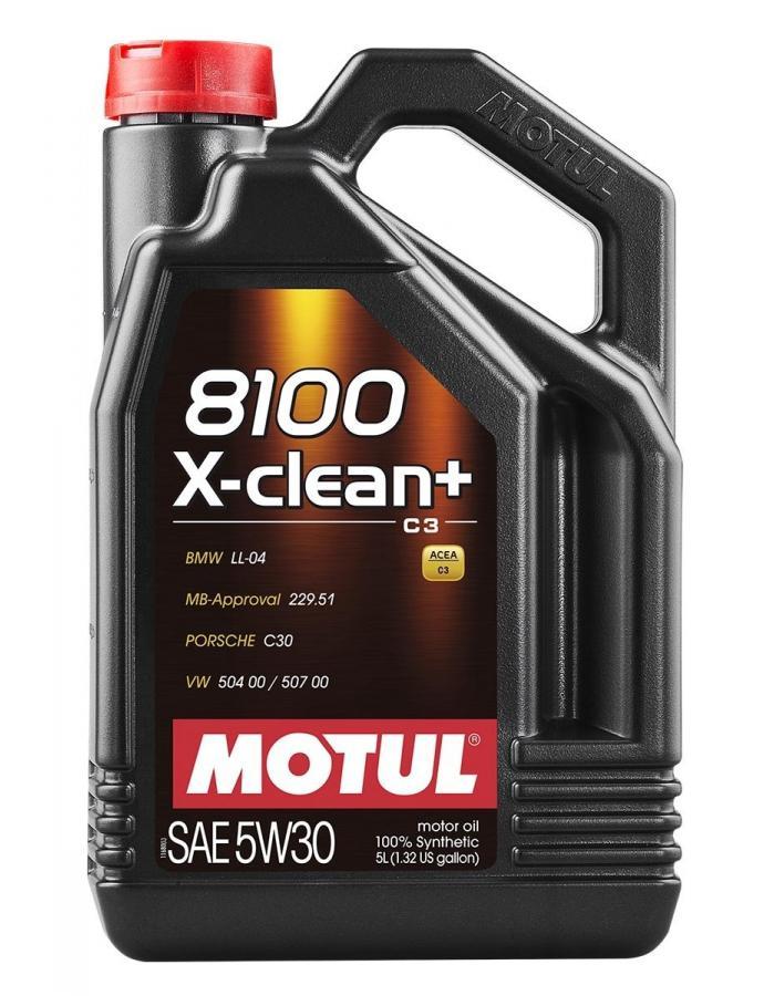 Ulei Motul 8100 X-Clean+ 5W-30 5L