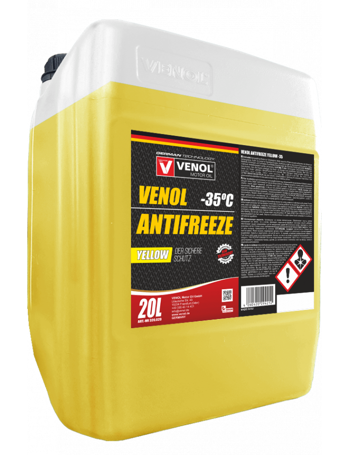 Антифриз Venol Yellow -35 20л