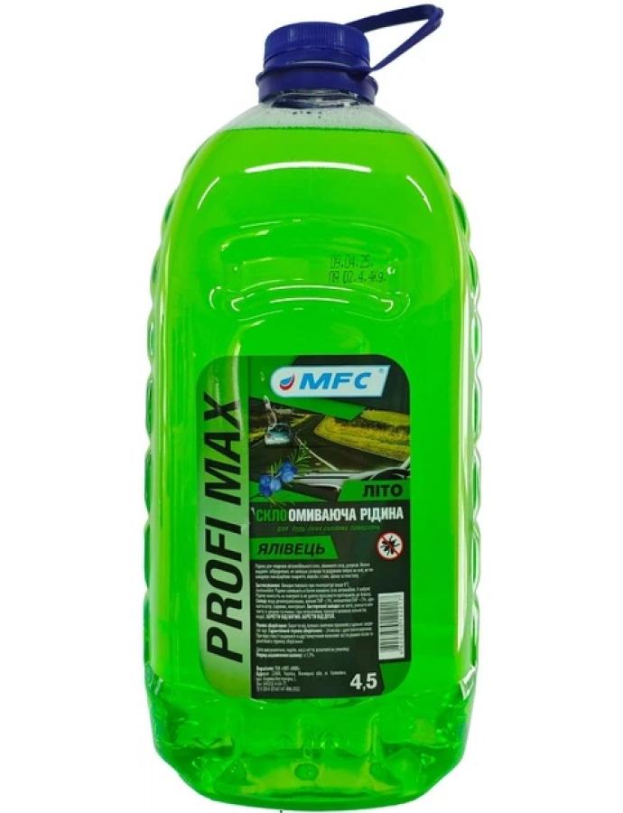 Омыватель стекол Profi Max Можжевельник Лето 4,5 л — летняя жидкость для очистки автомобильных стекол.