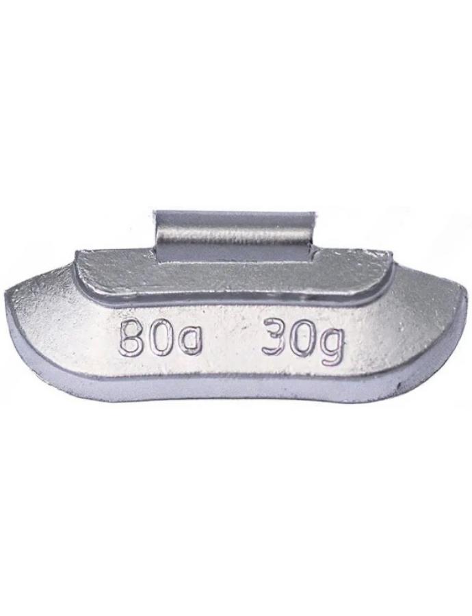 Балансировочный грузик 30 г для стальных дисков, 1 шт