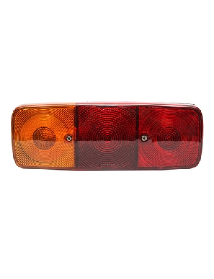 Lampă spate 280×100×70 mm — lampă combinată universală pentru remorci, camioane și utilaje speciale.