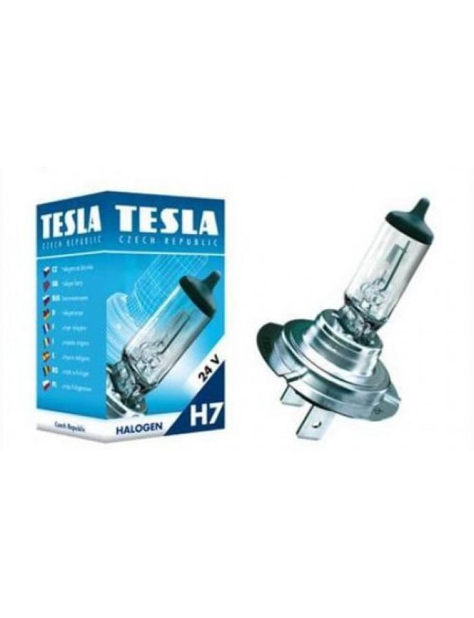 Автомобильная лампа H7 24В 70W PX26d TESLA