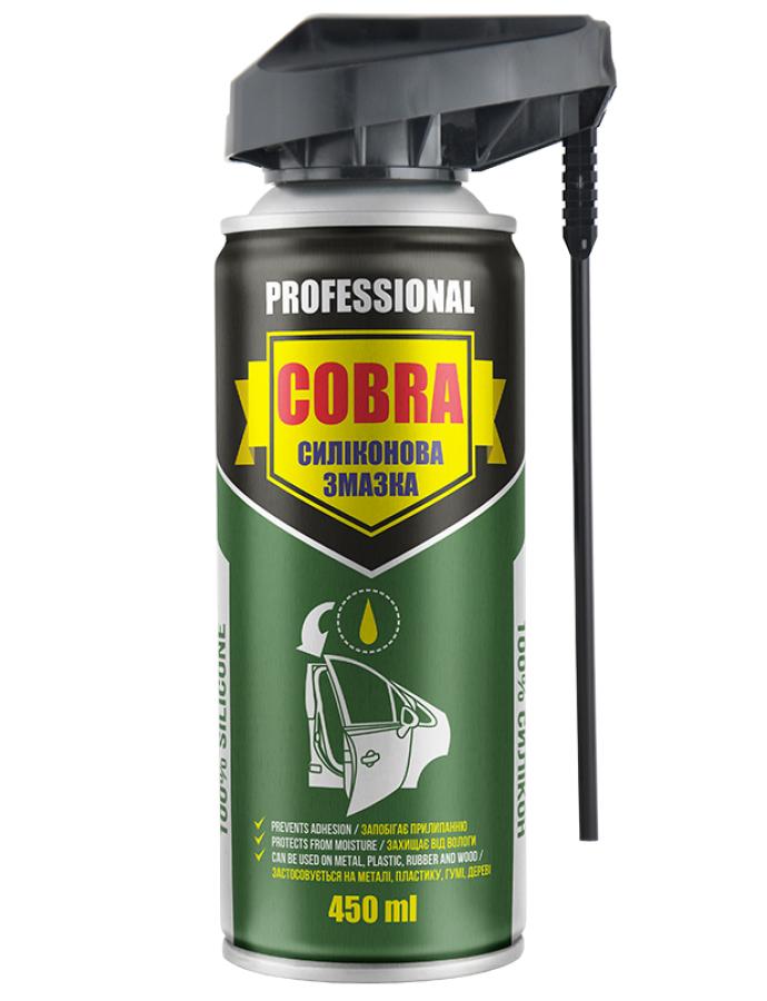 Силиконовая смазка спрей COBRA NOWAX 450 мл — средство для смазки и защиты резиновых, пластиковых и металлических деталей.
