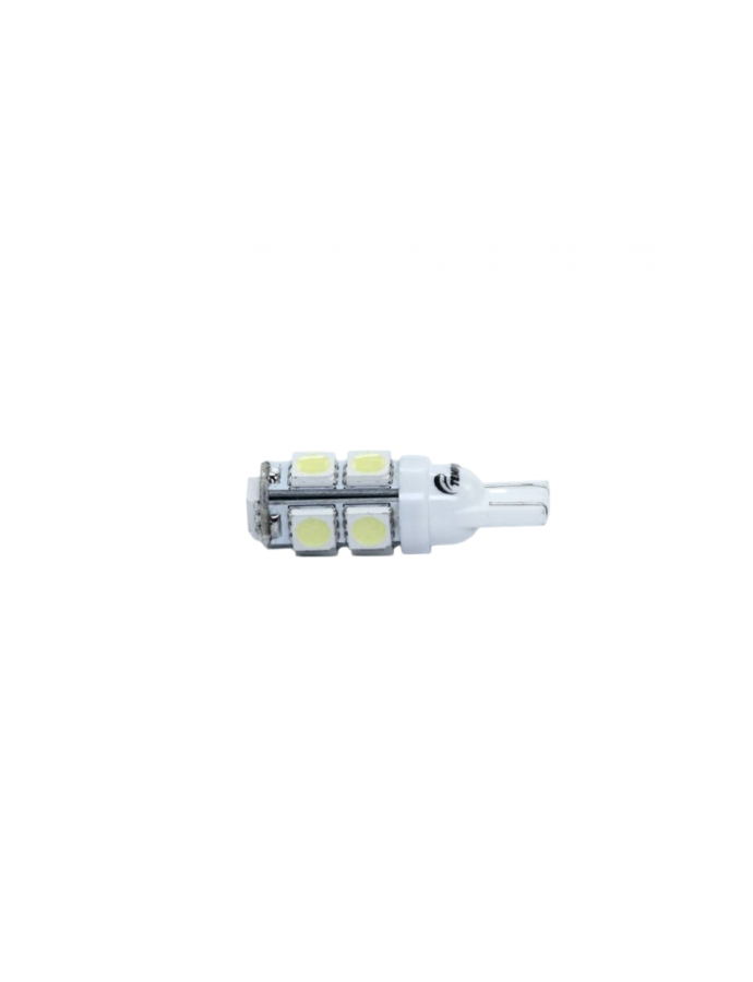 Светодиодная лампа T10 9SMD W5W 12V белая для габаритов и панели приборов TEMPEST