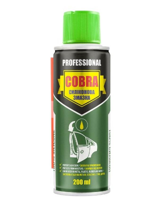 Силиконовая смазка спрей COBRA NOWAX 200 мл — средство для смазки и защиты резиновых и пластиковых деталей.