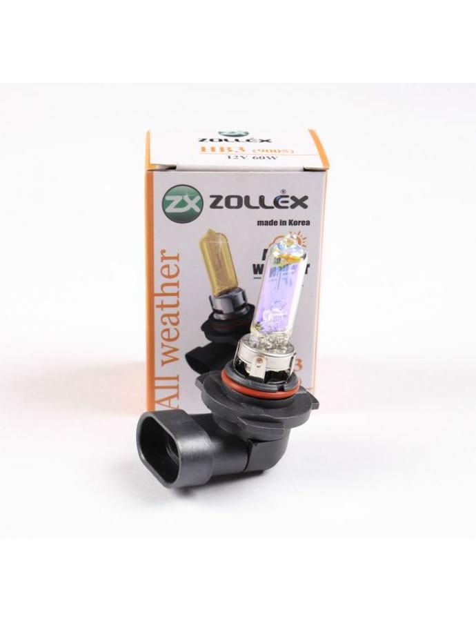 Лампа автомобильная HB3 12В 60W Zollex (Корея)