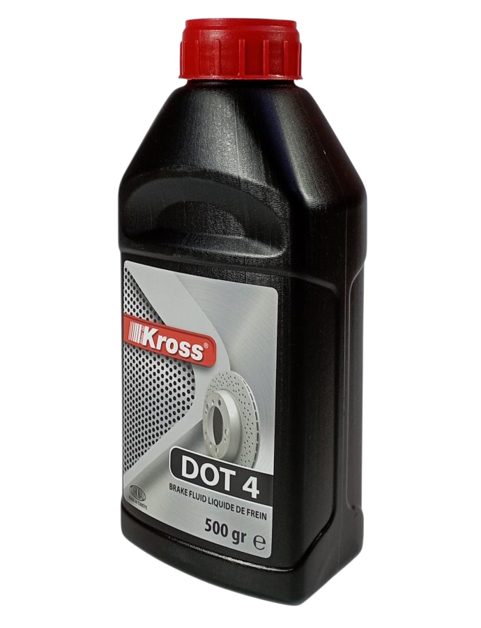 Lichid de frână KROSS DOT-4 0,500 kg.