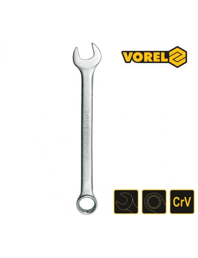 Cheie combinată 6x6 CrV VOREL — un instrument ideal pentru fixarea micilor elemente.