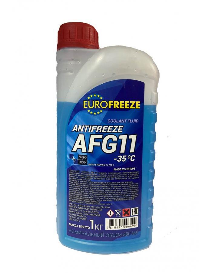 Антифриз EUROFREEZE-35 G11 1л. (синий)