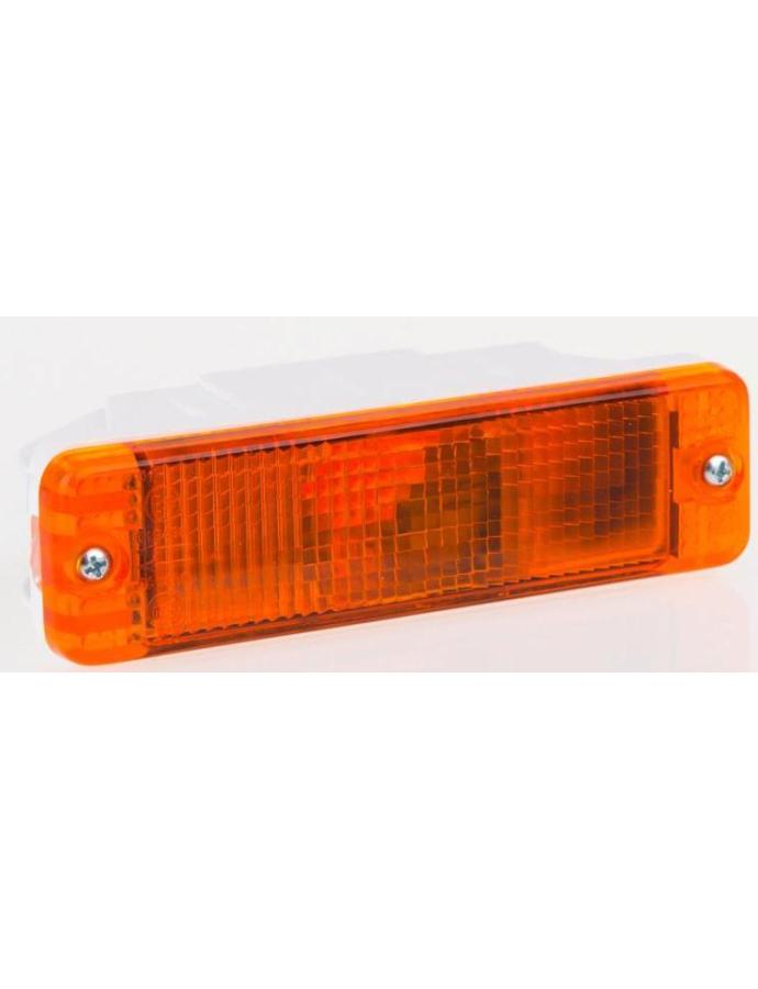 Lampă semnalizare MD-010 Z galbenă — lampă LED pentru semnalizarea direcției pe camioane, remorci și utilaje speciale.