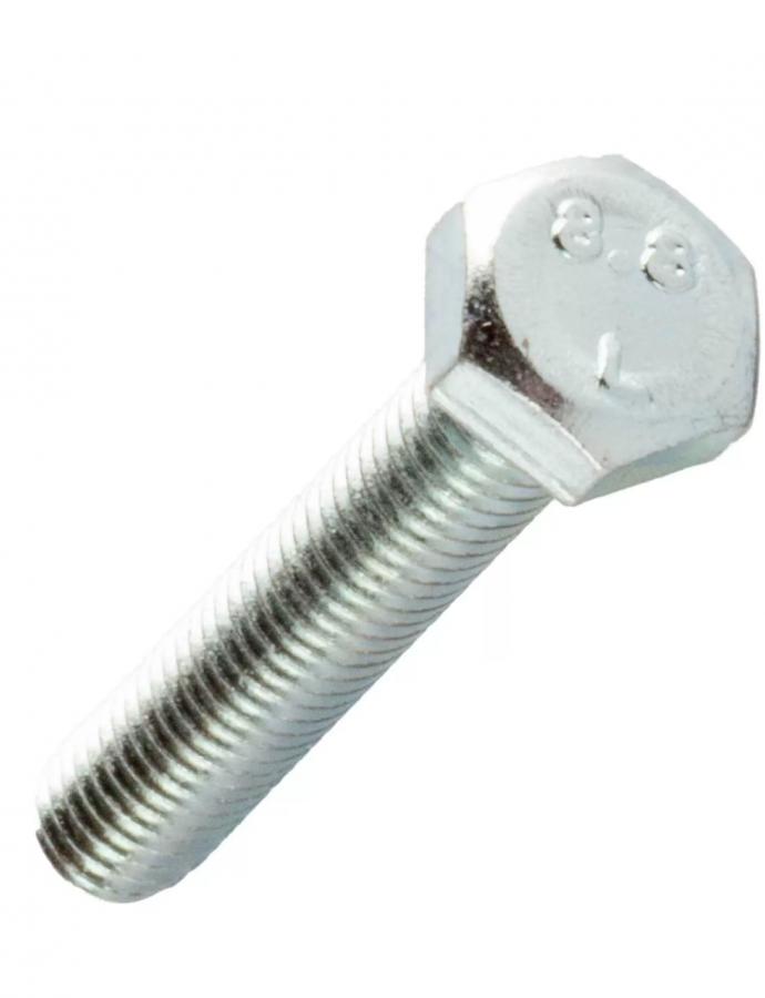 Болт М18×70 мм, сталь 8.8, оцинкованный — прочный крепеж с защитой от коррозии.