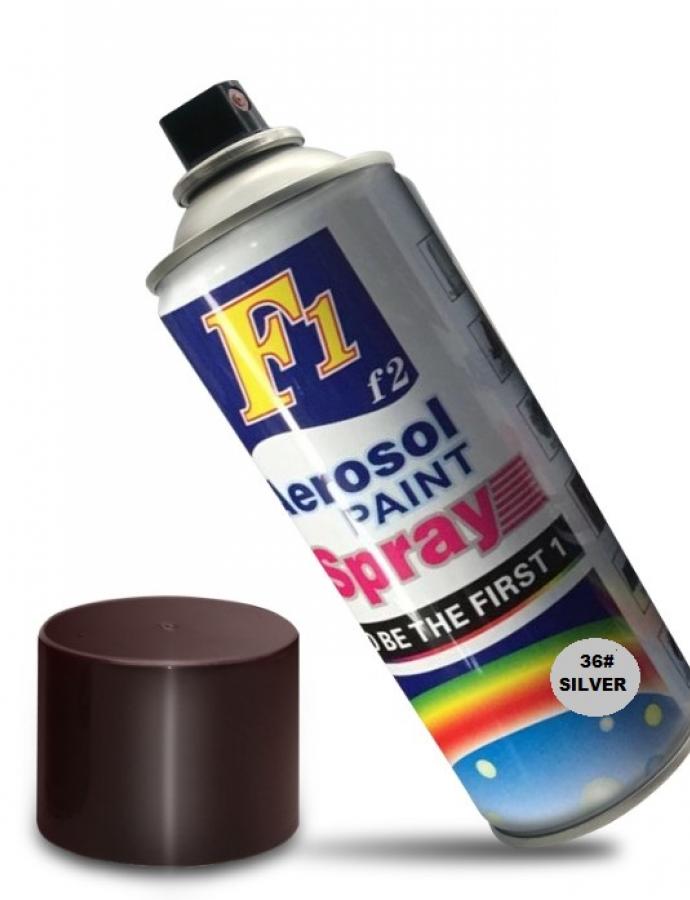 Краска KLY (серебристая №36) 400ml