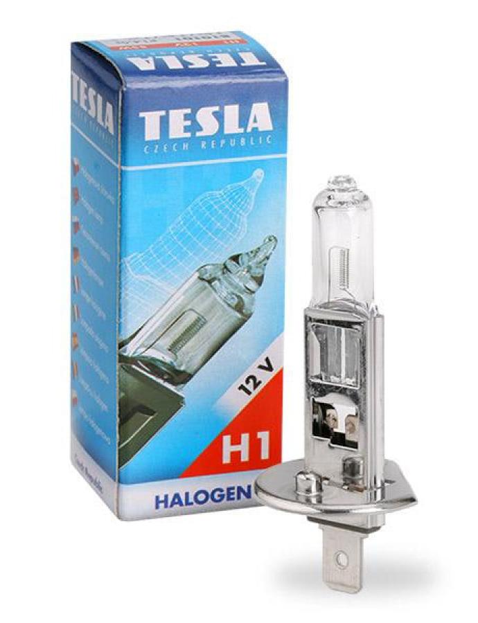 Лампа автомобильная H1 12В 55W P14.5s TESLA