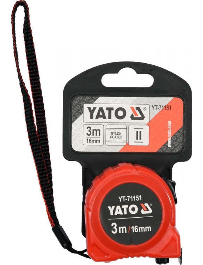 Рулетка 3м*16мм YATO