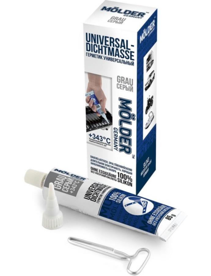Etanșant gri Molder +343 °C 85 g — sigilant termorezistent, rezistent la temperaturi ridicate și vibrații.
