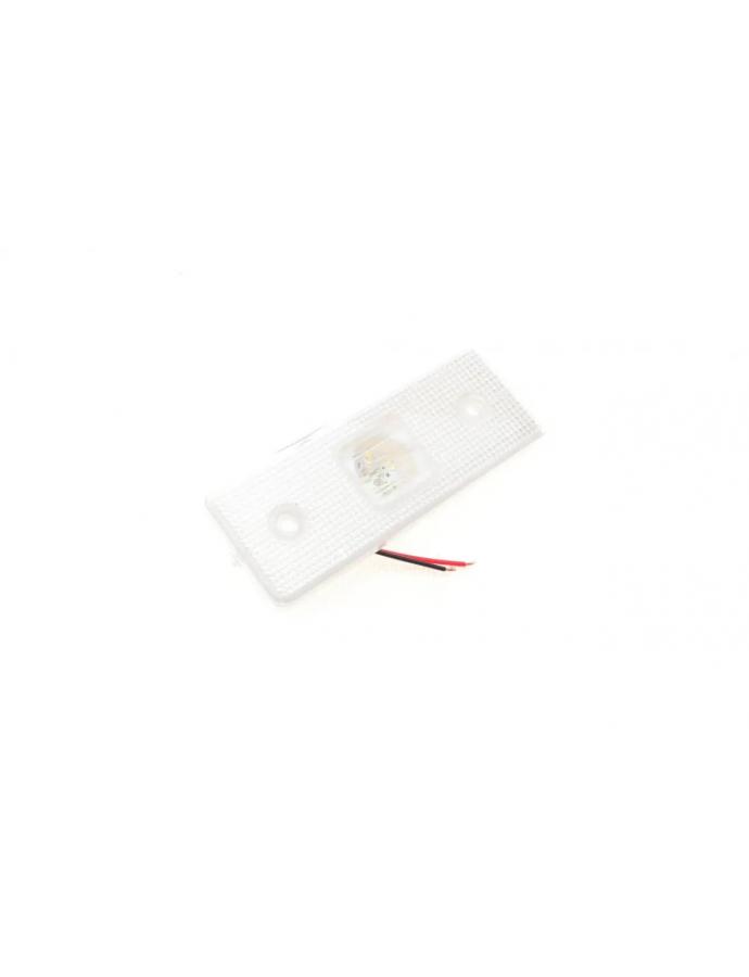Lumină poziție laterală albă ovală 156×82 mm
