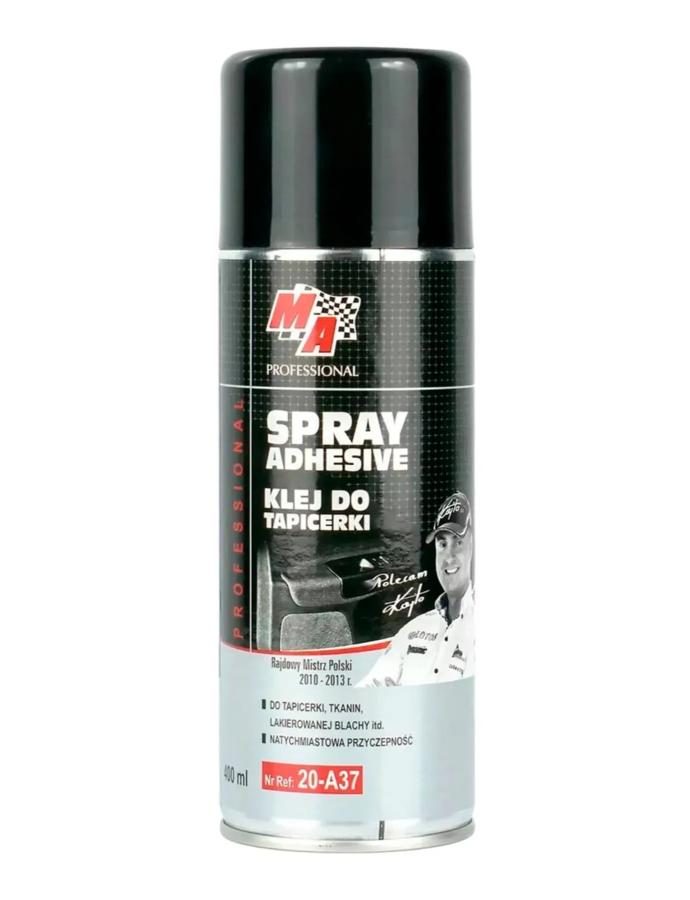 Аэрозольный клей для обивки 400 мл спрей для ткани поролона и кожи