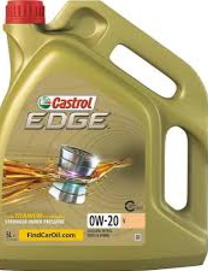 Масло CASTROL EDGE 0W-20 V 5л