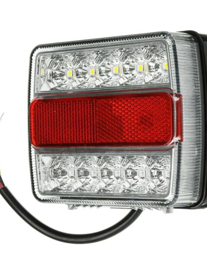 Задний LED фонарь 12-24 В с защитой IP67 и маркировкой E-mark