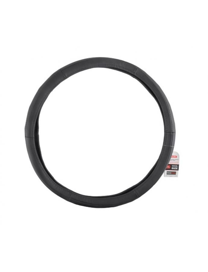 Husa volan CarLife 4XL (50-52mm) piele neagra