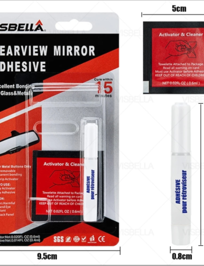 Клей для зеркала Rear View Mirror Adhesive 1ml Visbella для фиксации к стеклу
