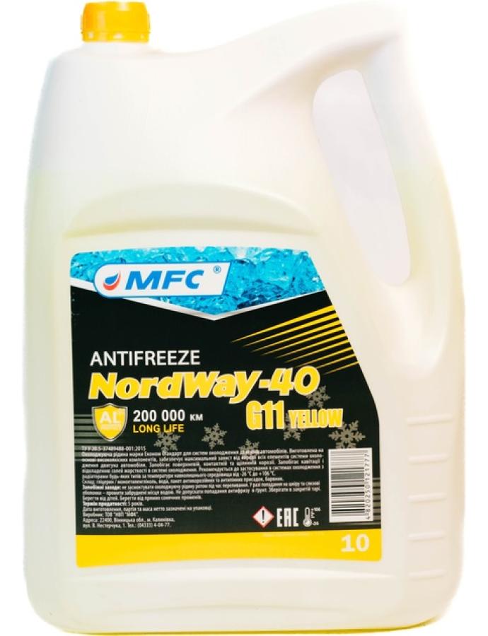 Antigel NordWay G11-40 10 (galben)