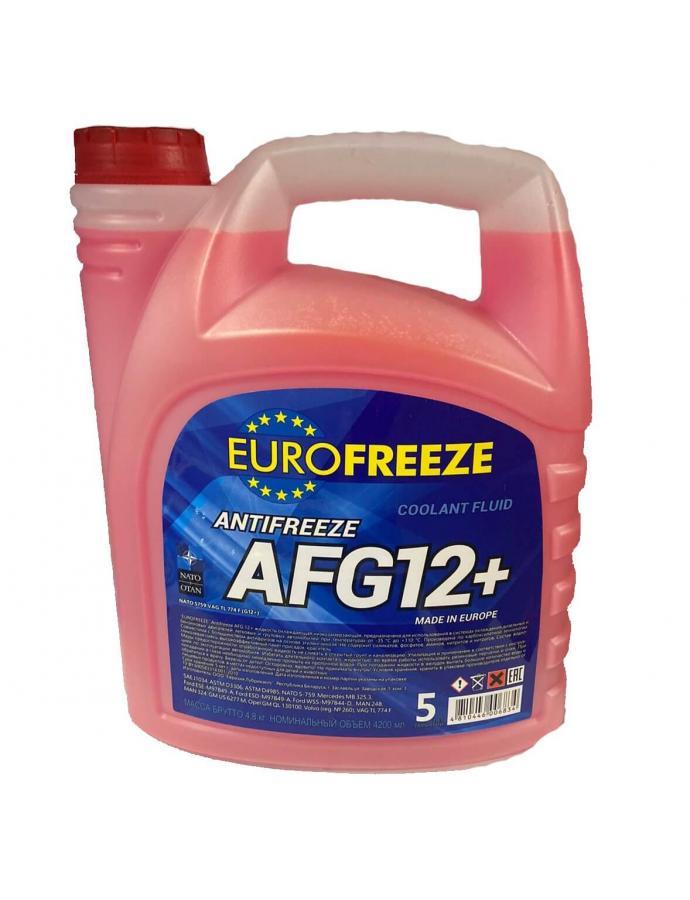 Антифриз EUROFREEZE-35 G12+ 5l. (красный)