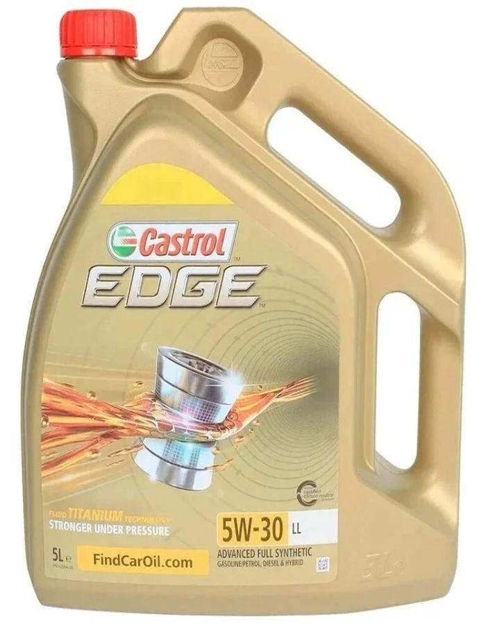 Ulei de motor sintetic CASTROL EDGE 5W-30 LL 5L